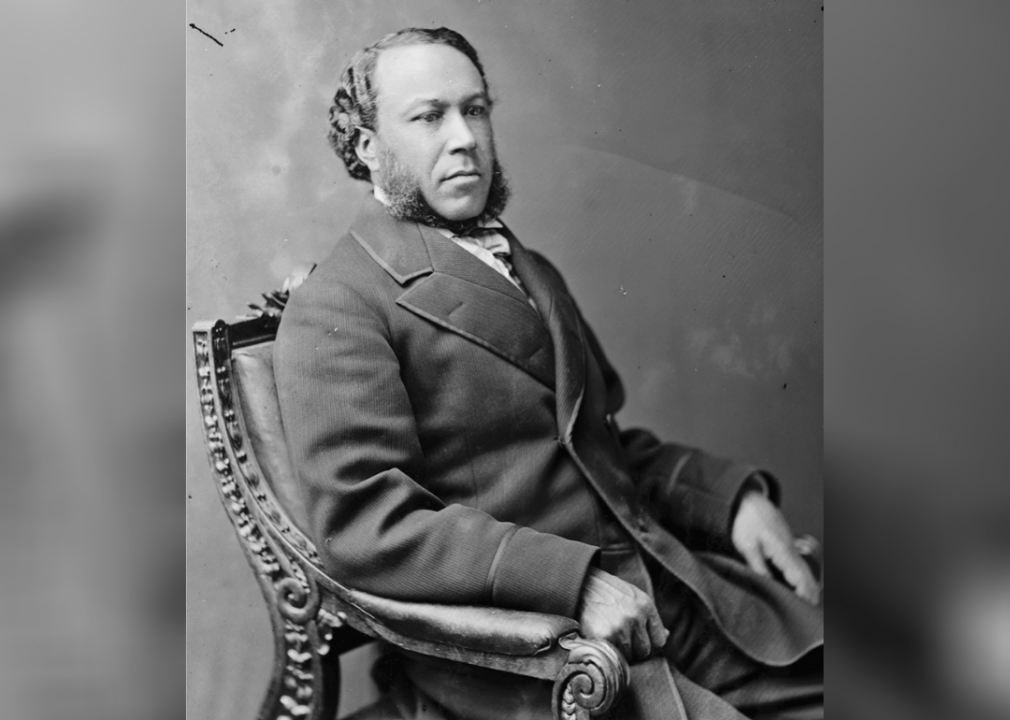 1870: Black man elected to the House